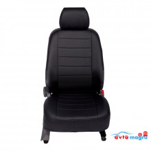 Чехлы из экокожи для ВАЗ (Лада) Granta sedan 40/60 2012-2019, черные