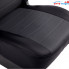 Чехлы из экокожи для Chevrolet Aveo II 2011-нв, черно-серый цвет