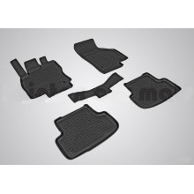 Резиновые коврики с высоким бортом для Audi A-3 2012-н.в.