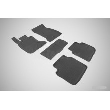 Резиновые коврики с высоким бортом для BMW 7 Ser F-02 2008-2015