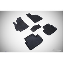 Резиновые коврики с высоким бортом для Chevrolet Lanos 2002-2009