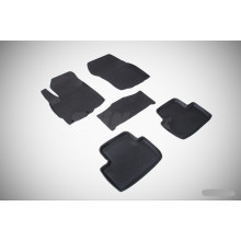 Резиновые коврики с высоким бортом для Citroen C4 Aircross 2012-н.в.