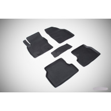 Резиновые коврики с высоким бортом для Ford Focus II 2005-2011