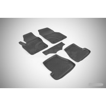 Резиновые коврики с высоким бортом для Ford Focus III 2011-2015