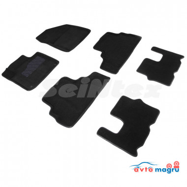 3D коврики для Hyundai Santa Fe IV 2018-2020