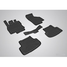 Резиновые коврики с высоким бортом для Skoda Octavia A7 2013-н.в.