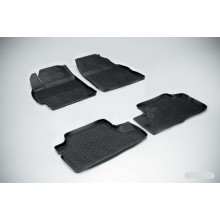 Резиновые коврики с высоким бортом для Toyota Corolla X (300N/MC) 2007-2013