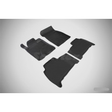Резиновые коврики с высоким бортом для Toyota Land Cruiser 200 2007-2012